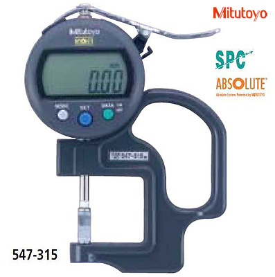 B0308-002-三豐-547-315數顯厚度表 0-10 凹槽厚度